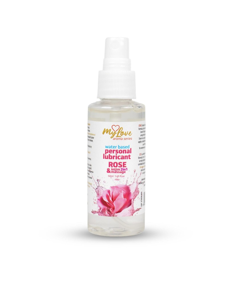 MyLove Aroma Series IntimMassage 2in1 Rose 50 ml