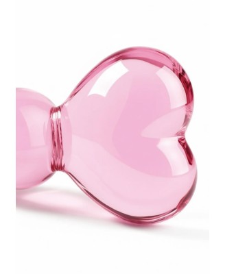 Crystal Heart Anal Dildo