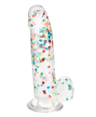 I Love Dick Heart Filled Dong Transparent