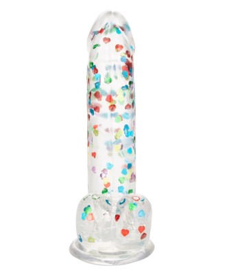 I Love Dick Heart Filled Dong Transparent