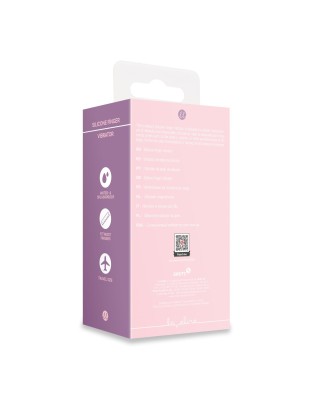 Silicone Finger Vibrator - Touch of Pink