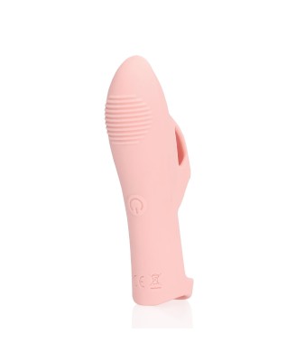 Silicone Finger Vibrator - Touch of Pink