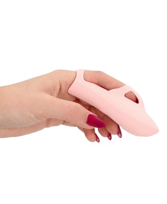 Silicone Finger Vibrator - Touch of Pink