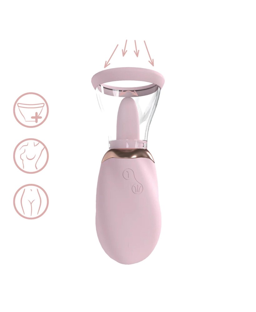 Boost - Rechargeable Vulva and Breast Pump - Pink