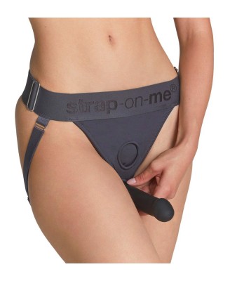 HARNESS LINGERIE UNIQUE- ONE SIZE - GREY