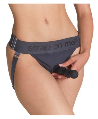 HARNESS LINGERIE UNIQUE- ONE SIZE - GREY