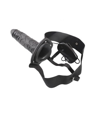 Proteza-VIBRATORE STRAP ON CAVO REAL RAPTURE 8 BLACK