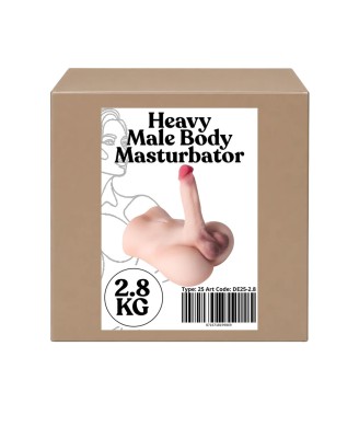 Heavy Body Masturbator with Penis – 2.8 kg Realistic Male Masturbator – Premium XXL Toy
