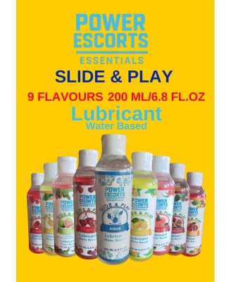 Power Escorts - DR08 - Cherry Water-Based Lubricant 200ml – Slide Play Personal Lube