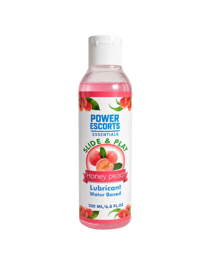 Power Escorts - DR11 - Honey Peach Water-Based Lubricant 200ml – Slide Play Personal Lube
