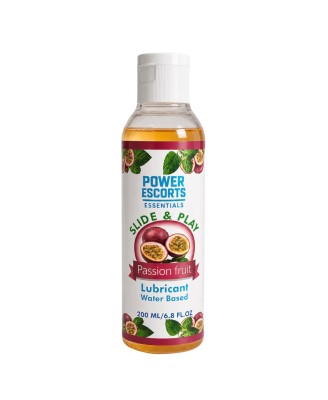 Power Escorts - DR13 - Passion Fruit Water-Based Lubricant 200ml – Slide Play Personal Lube