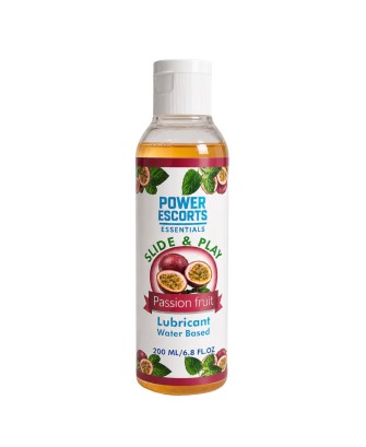 Power Escorts - DR13 - Passion Fruit Water-Based Lubricant 200ml – Slide Play Personal Lube