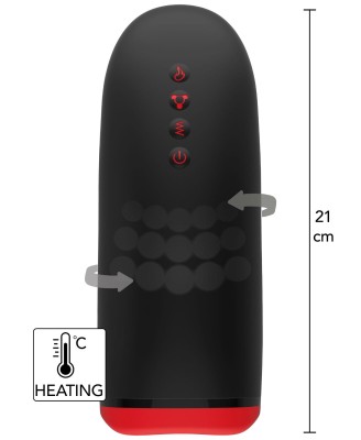 Hidden Desire Fusion X Beaded Tongue Masturbator