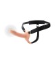 Hollow Penis Strapon Vibrating Silicone 16 cm