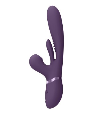 Kura - Thrusting G-Spot Vibrator with Flapping Tongue and Pulse Wave Stimulator