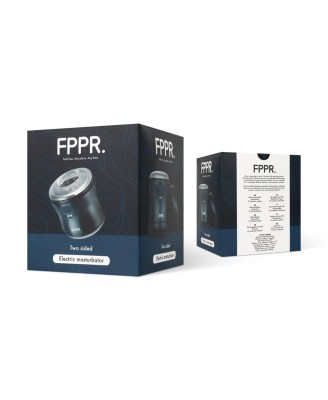 FPPR. - 2 Sided Vibrating Masturbator Blue