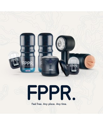 FPPR. - 2 Sided Vibrating Masturbator Blue