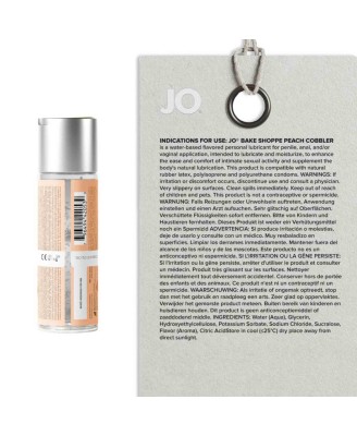 System JO - JO Bake Shoppe Peach Cobbler Lubricant 60 ml