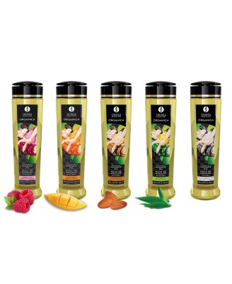 Organica Massage Oil – Raspberry