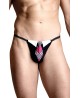 Mens thongs 4491 - black S/L