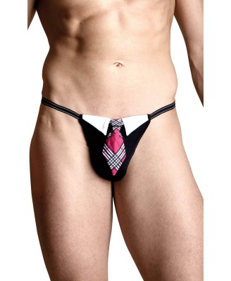 Mens thongs 4491 - black S/L