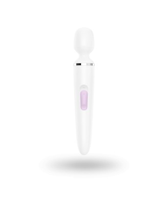 Wibrator - Satisfyer Wand-er Woman (White/Chrome)