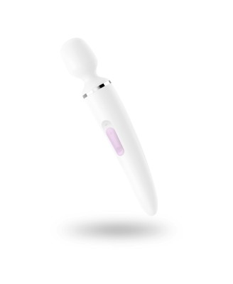 Wibrator - Satisfyer Wand-er Woman (White/Chrome)