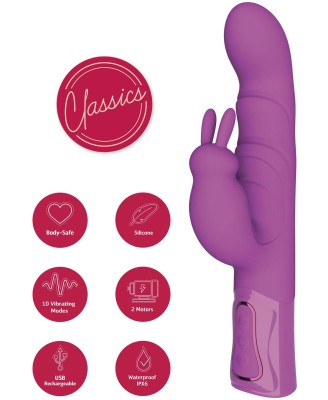 Vibrating G-Spot Thick Rabbit Vibrator