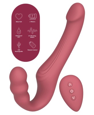 Strapless Strap-On Vibrator