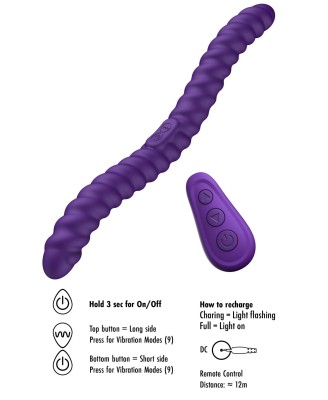 Dual-Sided Flexible Vibrator