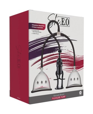 Vacuum Breast Pleasure Pump S/M