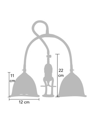 Vacuum Breast Pleasure Pump M/L