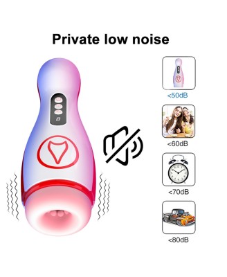 Masturbator - Vibrating Masturbation Cup , 7 Suction Power, 7 Vibration Setting