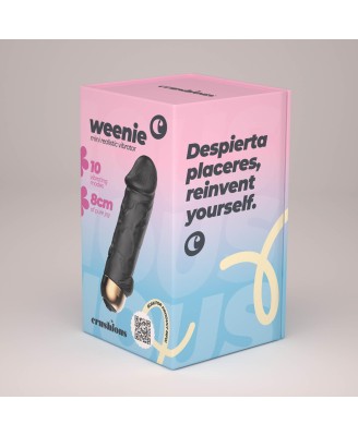 CRUSHIOUS WEENIE MINI BULLET VIBRATOR BLACK