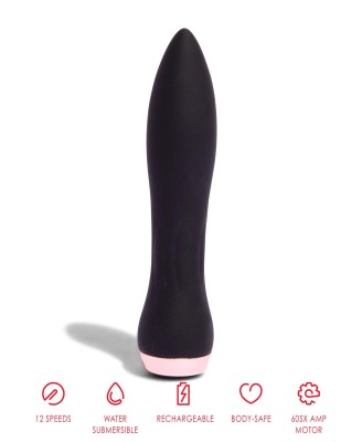 Silicone 60SX AMP Bullet Black