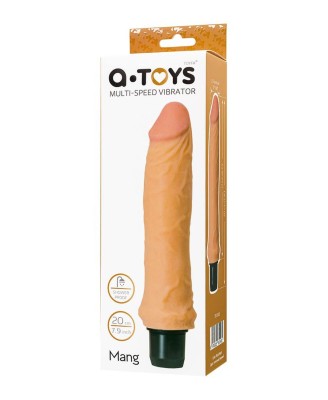 A-TOYS, Realistic vibrator, TPE, Multi-speed, 17 cm