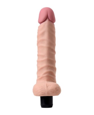 A-TOYS, Realistic vibrator, TPE, Multi-speed, 18 cm