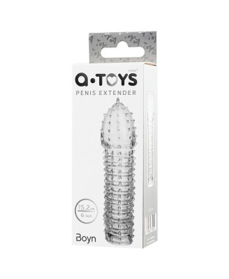 A-TOYS Penis Extender 15.2 cm Sleeve Transparent