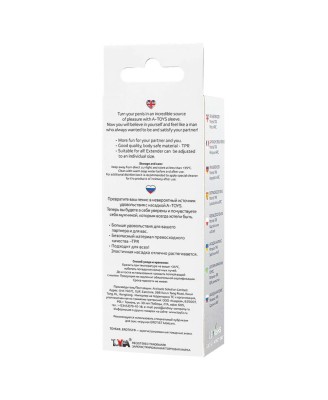 A-TOYS Penis Extender 15.2 cm Sleeve Transparent
