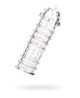 A-TOYS, Penis Sleeve, TPR, Transparent, 15.3 cm