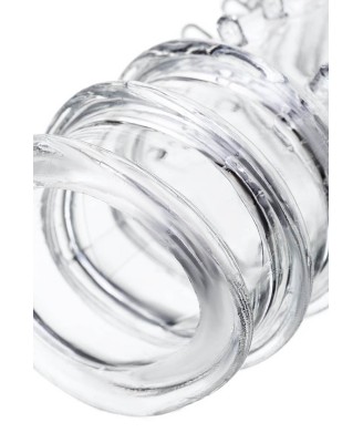 A-TOYS, Penis Sleeve, TPR, Transparent, 15.3 cm