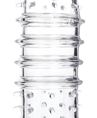 A-TOYS, Penis Sleeve, TPR, Transparent, 15.3 cm