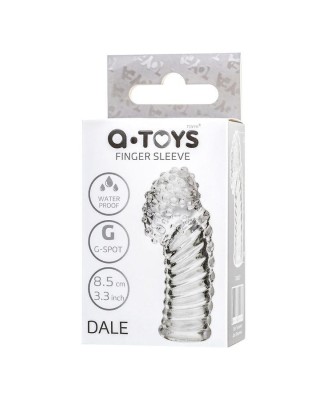 Sleeve finger A-toys Dale, TRE, transparent, 8.5 cm