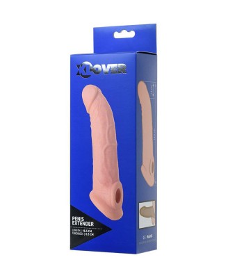 Sleeve ToyFa Xlover, to increase size, TPE, flesh color, 16,5 cm