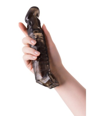 Sleeve ToyFa Xlover, to increase size, TPE, black,transparent , 22,5 cm