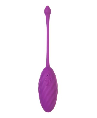 Vibrating egg A-Toys Purr, silicone, purple, 18 cm