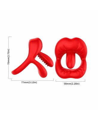 Big Mouth Red 9 vibration function