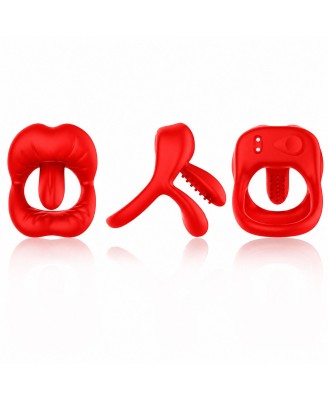 Big Mouth Red 9 vibration function