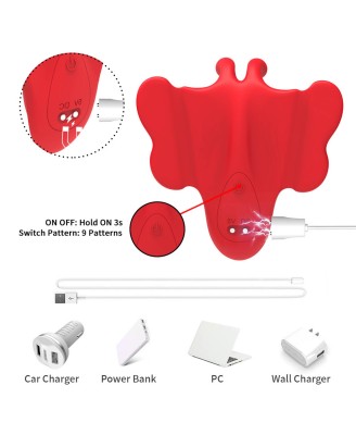 Butterfly Kiss Remote Clitoral Stimulator