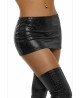 GLOSSY LUCIANA, skirt, wetlook, black, L